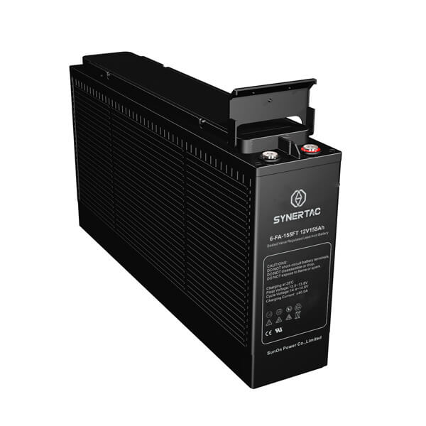 12V 100ah Front Terminal AGM Batterie 100AMP Front Access Slim Battery  Racks for UPS/Telecom/Communication/Rectifier/Energy-Accumulator/Pack -  China Solar Battery, Storage Battery